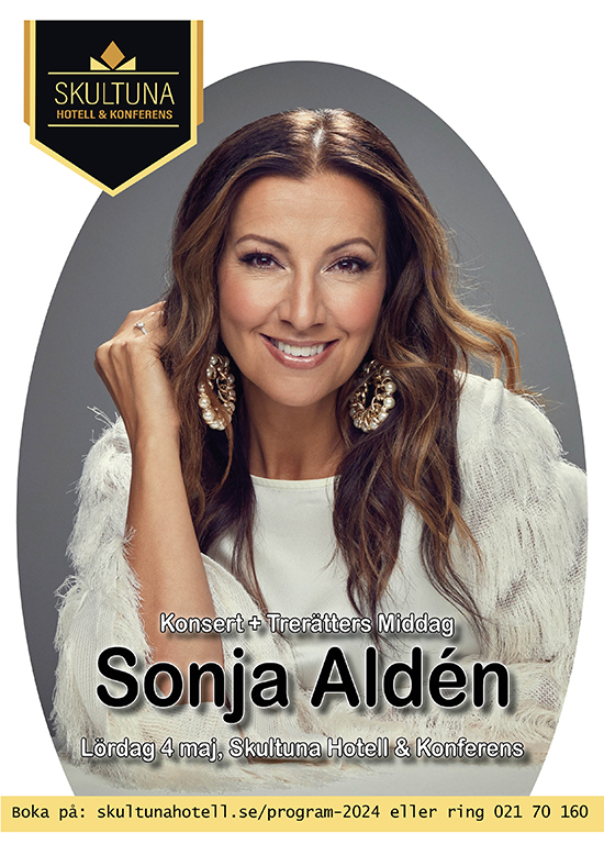Sonja Aldén - 4 maj